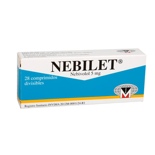 Nebilet 5 mg X 28 tabletas