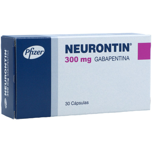 Neurontin 600 mg X 18 tabletas