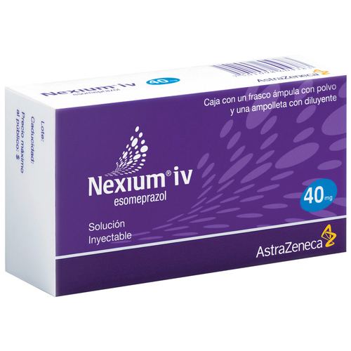 Nexium IV 40 mg x Frasco 5ml