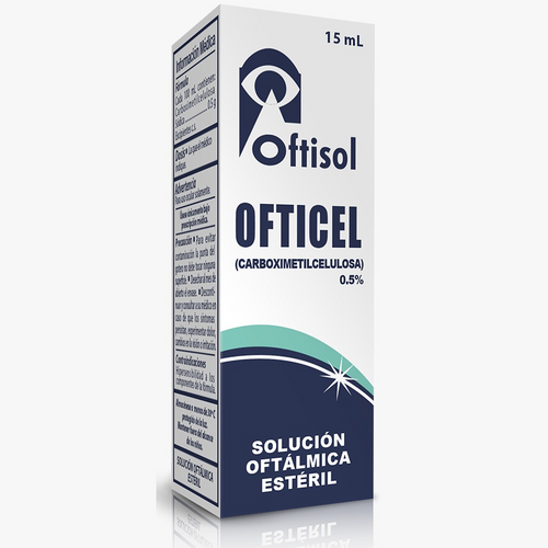 Ofticel Solucion Oftalmica Frasco x 15 ml