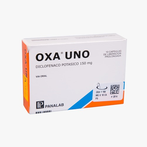 Oxa 150 Mg X 10 capsulas