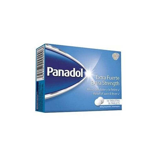 Panadol Extra Fuerte 500 mg X 100 tabletas