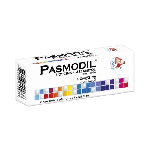 Pasmolit solucion inyectable 2 ml