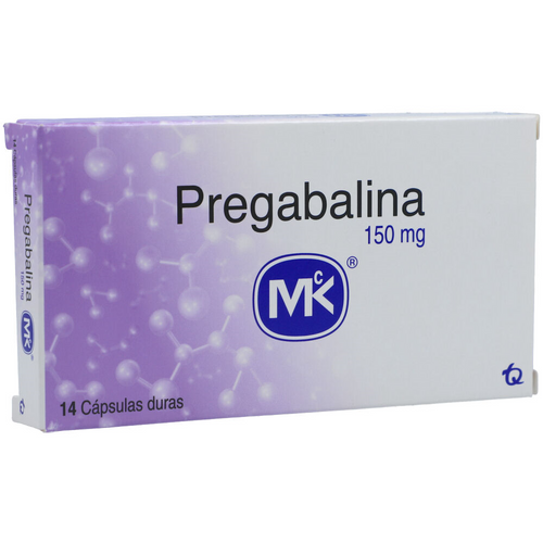 Pregabalina MK 150 mg X 14 capsulas