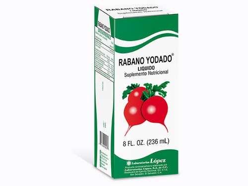 Rabano Yodado Lopez Jarabe 236 ml