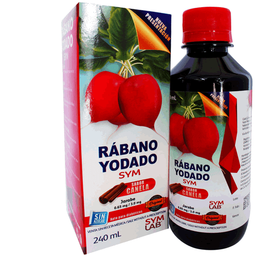 Rabano Yodado S&M Jarabe 240 Ml