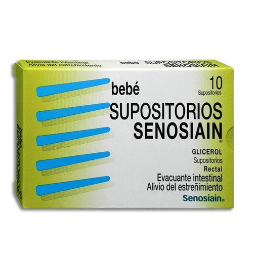 Senosiain Infantil X 10 supositorios