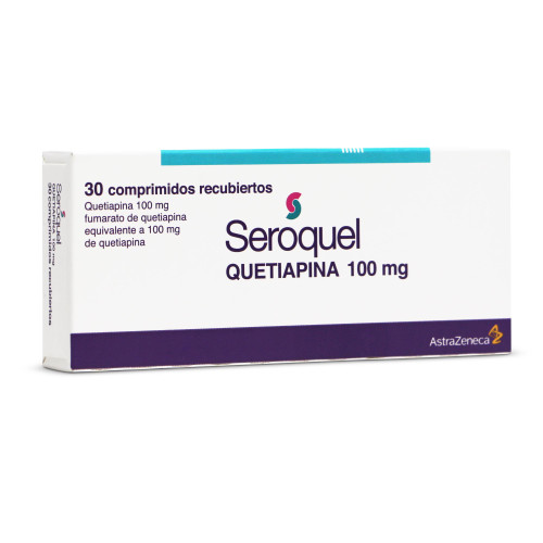 Seroquel 100 mg X 30 comprimidos