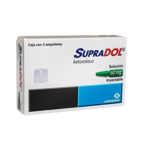 Supradol Duet x 3 ampollas IM/ IV