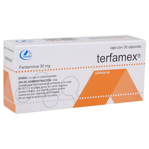 Terfamex 30 mg X 30 capsulas