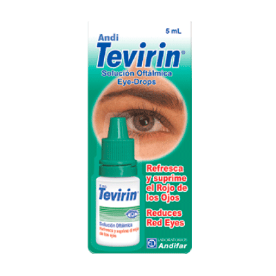 Tevirin Solucionn Oftalmica 10% 5 ml