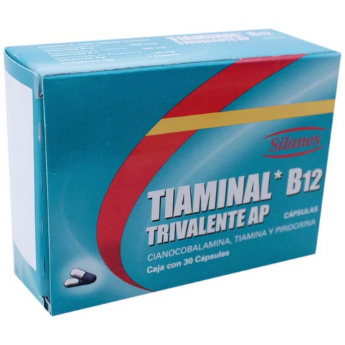 Tiaminal B12 AP Trivalente x 30 Cápsulas