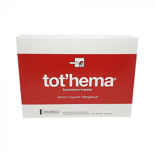 Tot Hema 10 Ml X 20 ampolleta bebible