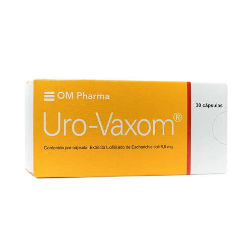 Uro-vaxom 6 mg X 30 capsulas