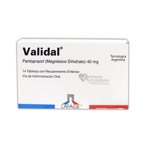Validal 40 mg X 14 tableta