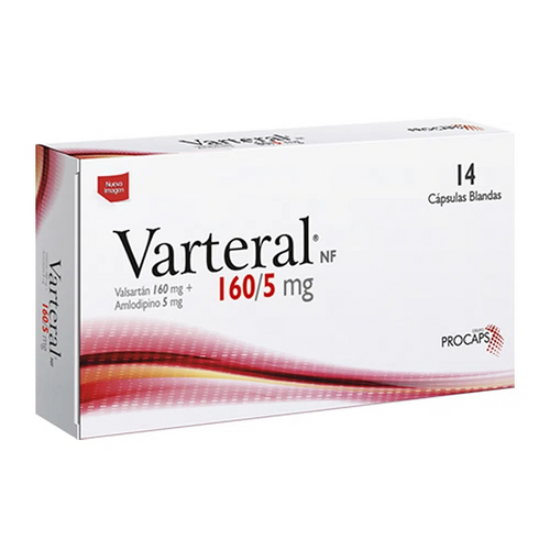 Varteral 160 mg X 14 tabletas