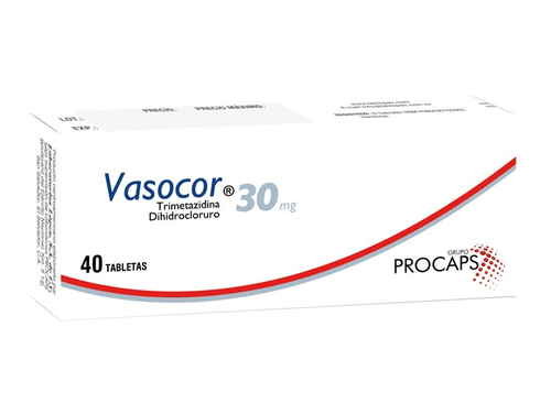 Vasocor  30 mg X 40 tabletas