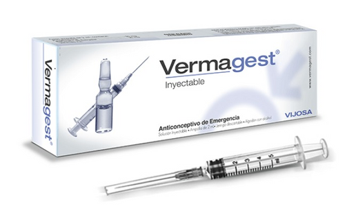Vermagest  2 ml X 1 ampolla + jeringa