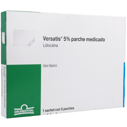 Versatis 5 % X 5 Parches