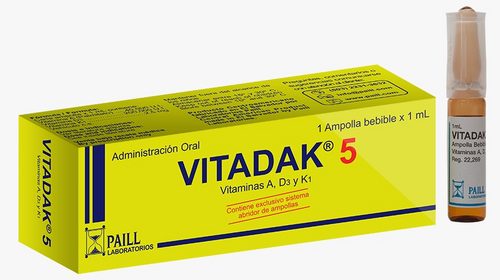 Vitadak 5 1 Ml X 1 ampolleta bebible