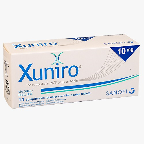 Xuniro 10 mg X 14 tabletas