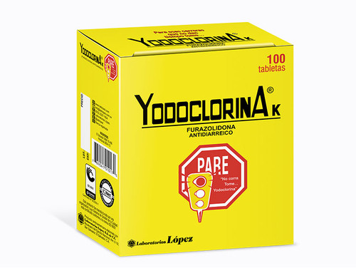 Yodoclorina K 100 Mg X 300 tabletas
