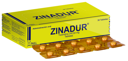 Zinadur 4 Mg X 30 tabletas