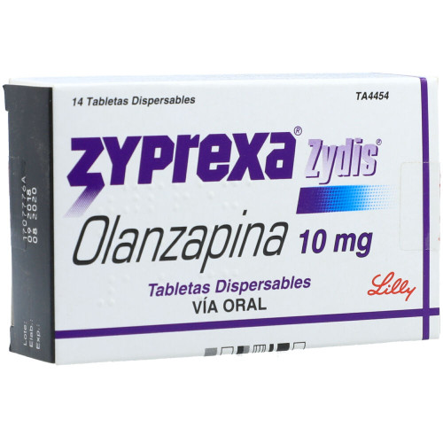 Zyprexa Zydis 10 mg X 14 tabletas
