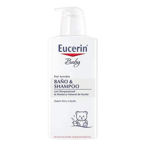 Eucerin Baby Baño y Shampoo Piel Sensible 400ML