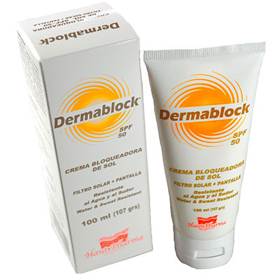 DERMABLOCK CREMA PROTECTORA SPF50 TUBO X 100ML