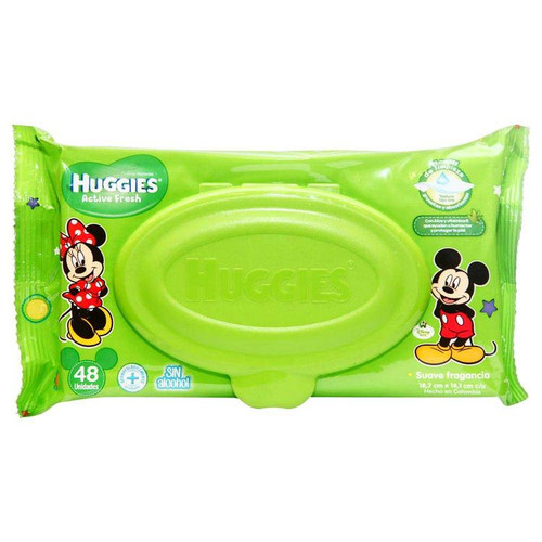 Toallas Humedas Huggies Active Fresh x 48