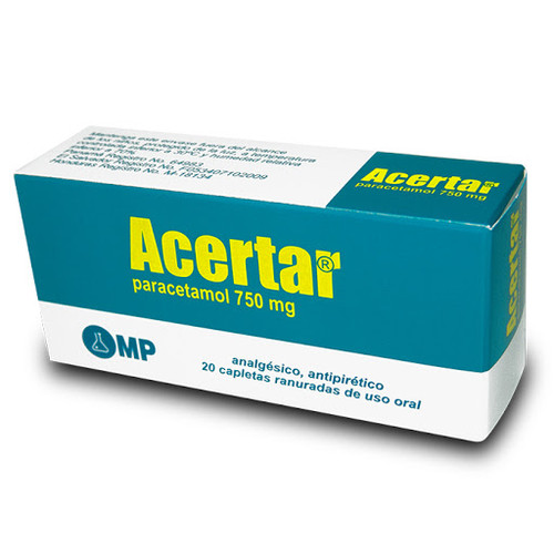 Acertar 750MG x 20 Capletas