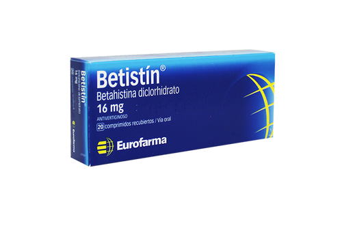 Betistin 16MG x 20 Comprimidos