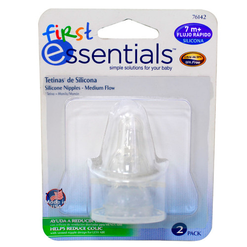 Biberon Estandar Silicon Flujo Rapido X2
