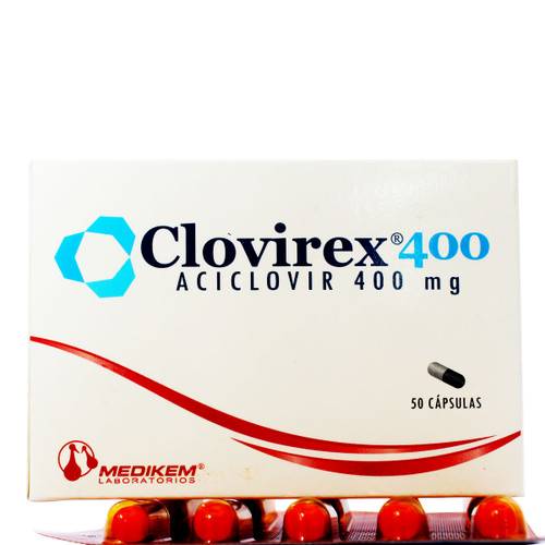 Clovirex 400MG x 1 Cápsula