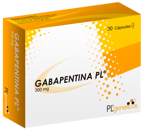 Gabapentina PL 300MG x 30 Cápsulas