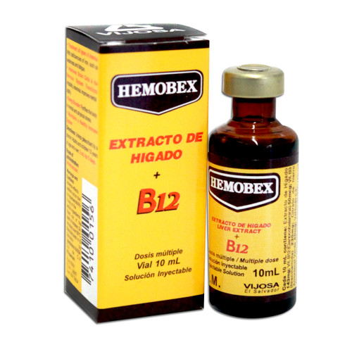 Hemobex Inyectable Frasco Vial X 10Ml
