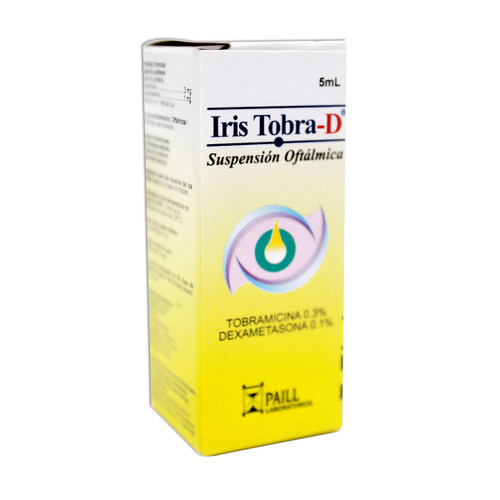 Iris Tobra-D Suspension Oftalmica Frasco X 5Ml