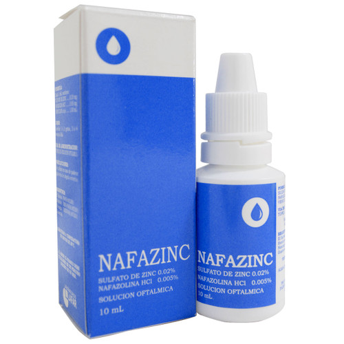 Nafazinc Oftalmico Frasco X 10Ml
