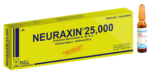 Neuraxin 25,000 Inyectable X Ampolla 2Ml