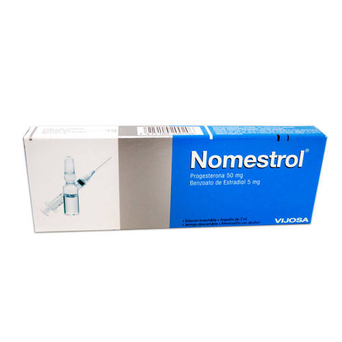 Nomestrol Inyectable 50MG/5MG x Ampolla 2ML