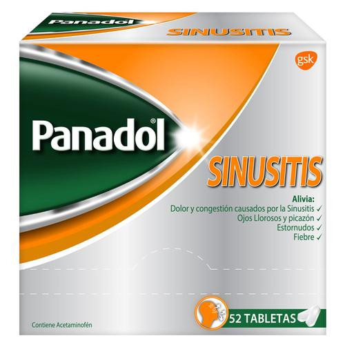 Panadol Sinusitis X 26 Sobres De 2 Tabletas