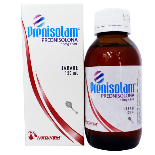 Prenisolam 15Mg/5Ml Jarabe Frasco X 120Ml