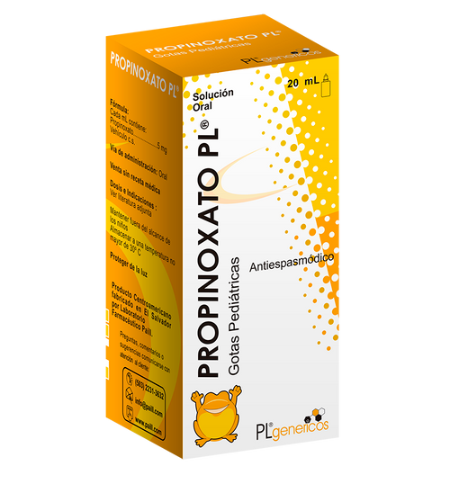 Propinoxato Pl 5Mg Gotas Pediatricas X 20Ml