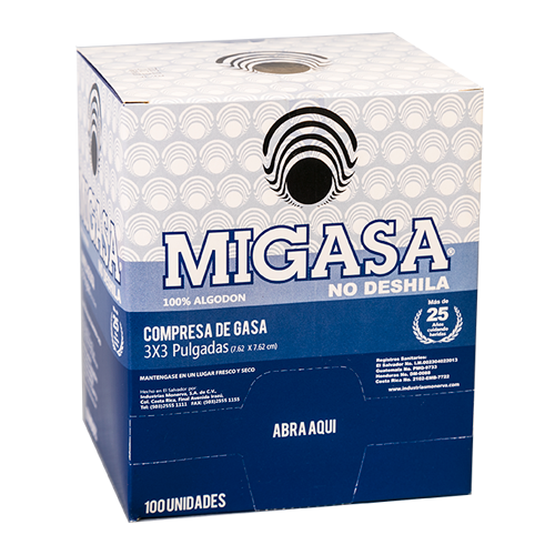 Venda De Gasa Jayor Sobre 3X3 X 1 Unidad