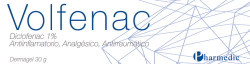 Volfenac 1% Dermagel Tubo X 30 Gramos