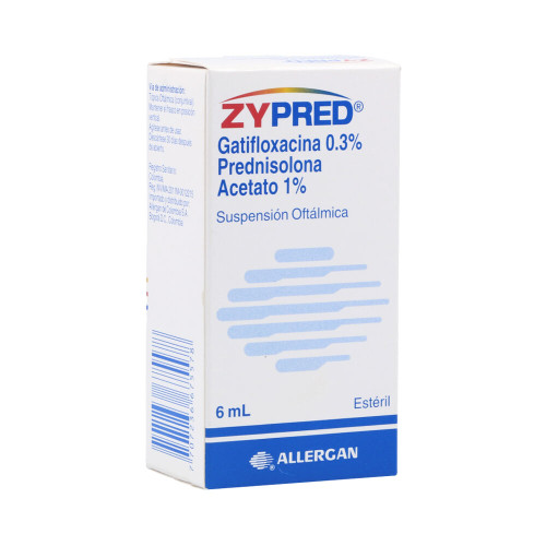 Zypred Solucion Oftalmica Frasco X 6Ml
