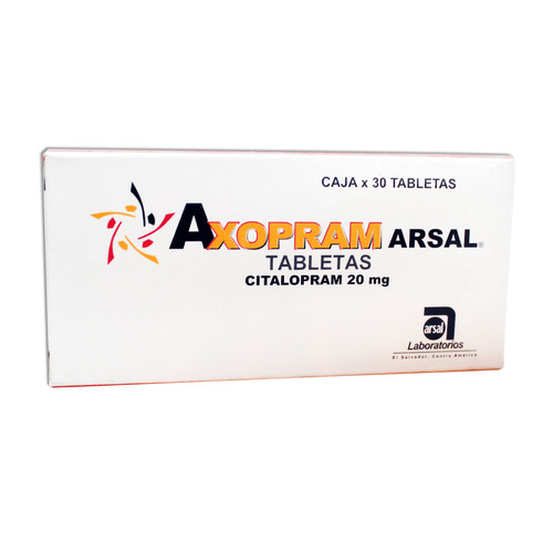 Axopram 20 mg X 30 tabletas