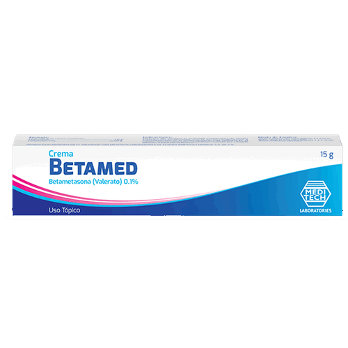 Betamed Crema 0.1% Tubo x 15 Gramos
