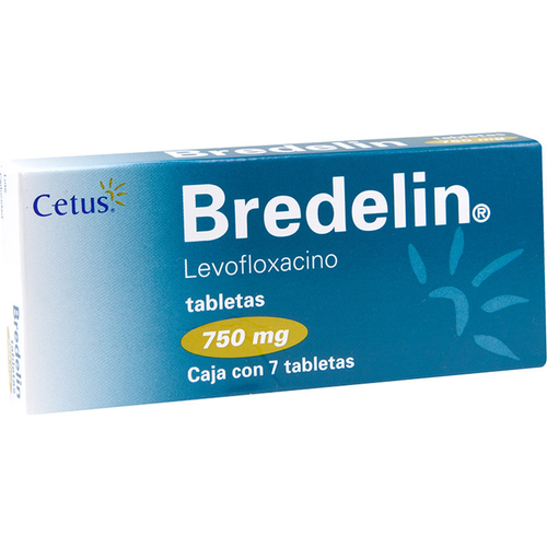 Bredelin 750 mg X 7 tabletas